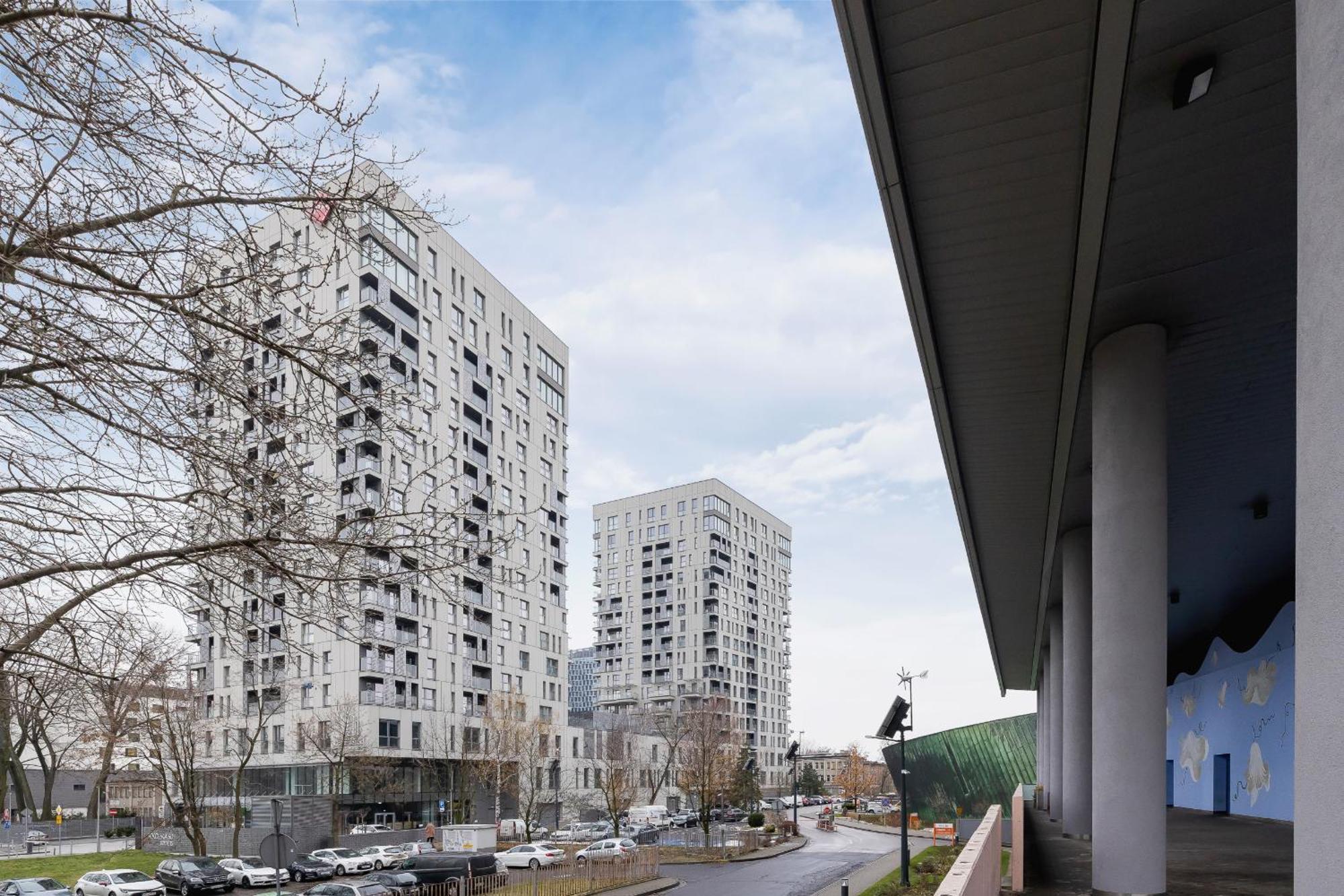 Exclusive Apartment In Katowice With Balcony, Parking, Gym And Sauna By Noclegi Renters Exterior photo